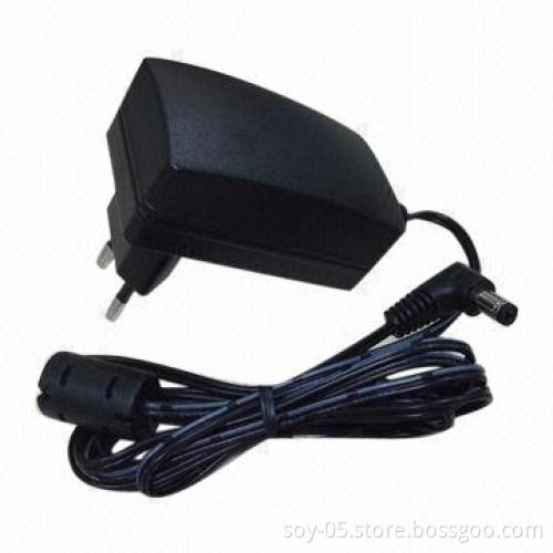 Switching Adapter with EU Plug, -20 to 85°C Storage Temperature